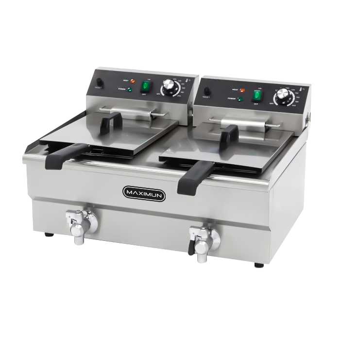 FREIDORA ELÉCTRICA COMPACT - 2 CANASTAS
